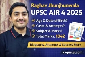 Raghav Jhunjhunwala UPSC AIR 4 2026: Age, Date of Birth, Caste, Total Attempts, Marks, Marksheet 1 Raghav Jhunjhunwala UPSC AIR 4 2026: Age, Date of Birth, Caste, Total Attempts, Marks, Marksheet