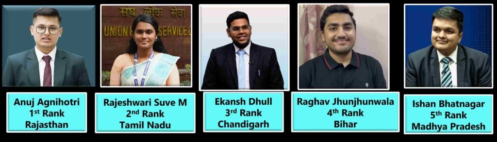 UPSC IAS Results 2026 Marks, Optional Anuj Agnihotri, Rajeshwari Suve, Ekansh Dhull