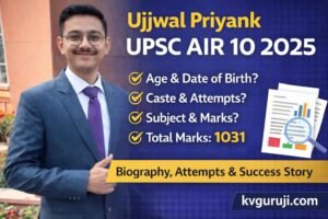 Ujjwal Priyank UPSC AIR 10 2026: Age, Date of Birth, Caste, Total Attempts, Marksheet, Biography 1 Ujjwal Priyank UPSC AIR 10 2026: Age, Date of Birth, Caste, Total Attempts, Marksheet, Biography